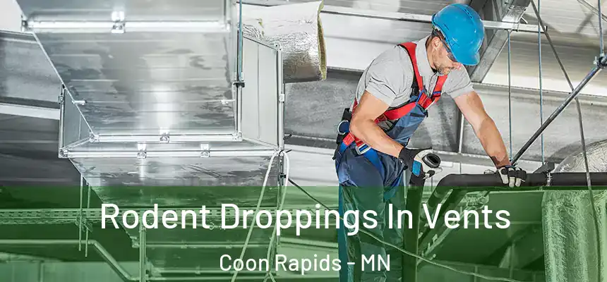  Rodent Droppings In Vents Coon Rapids - MN